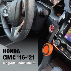 Soporte para teléfono compatible con MagSafe para Civic 16-21