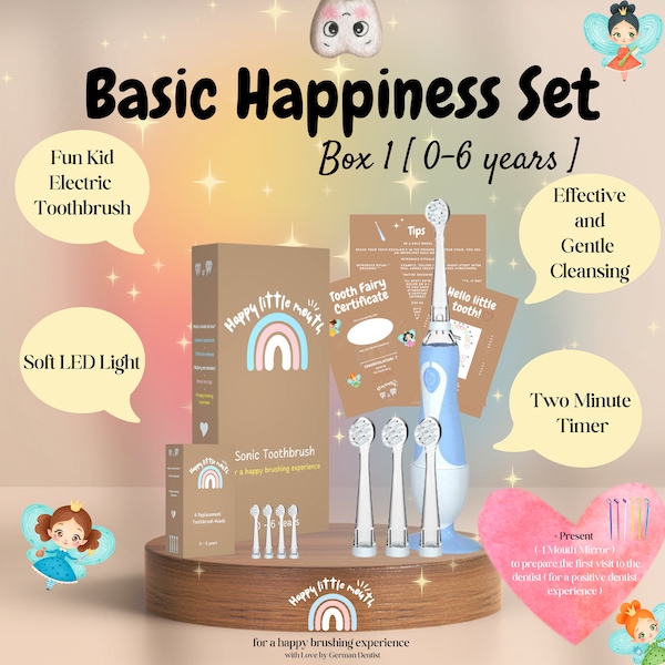 Box 1: Basic Happiness Set (0-6 years) (blue)