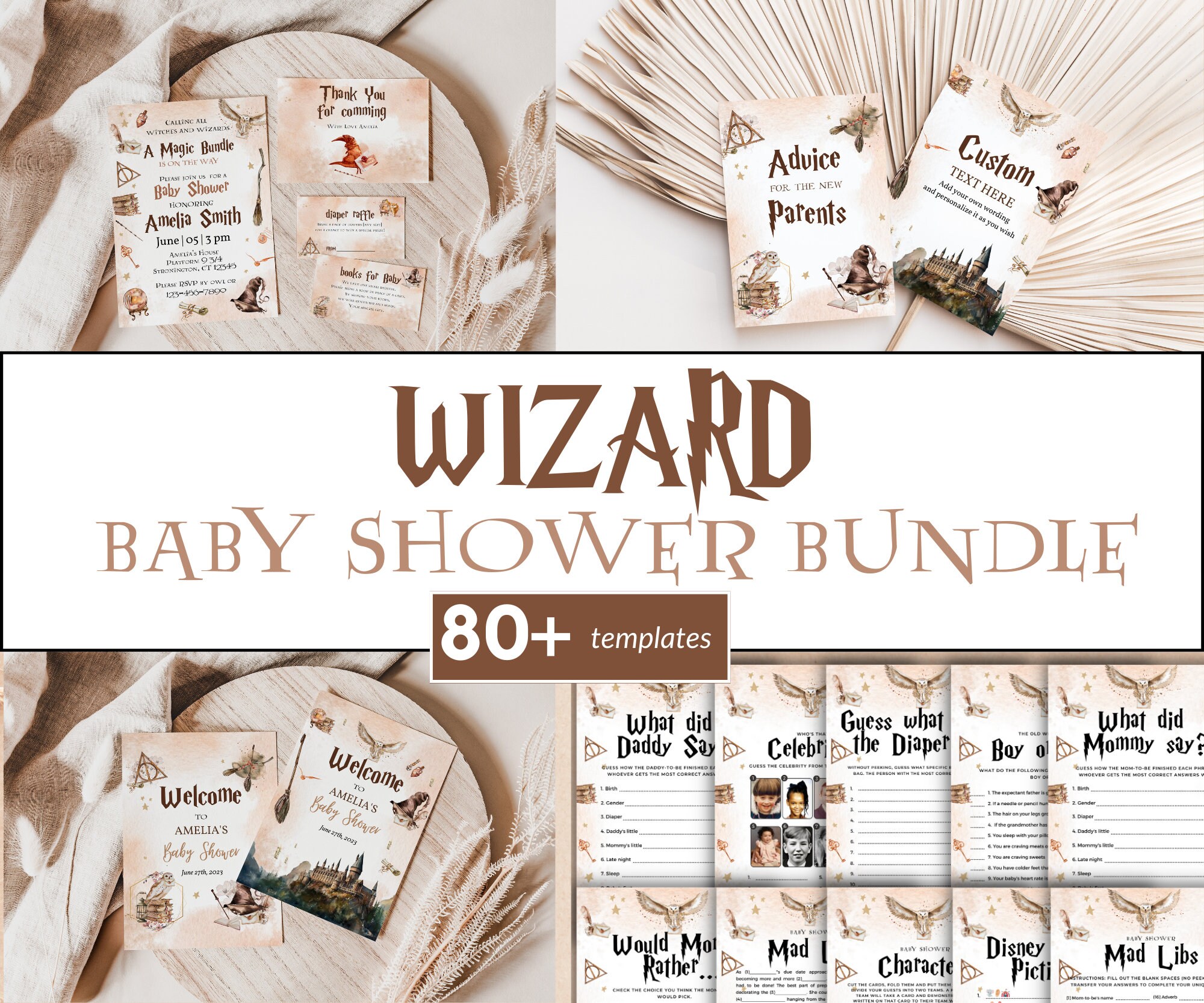 Harry Potter Baby Shower Ideas, Decorations and Favors – Baby