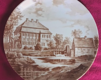 Plato de porcelana de colección, compañía Kaiser