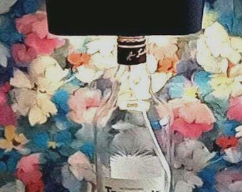 Scotch Whisky Teachers 0.7l table lamp, upcycled, great gift, handmade