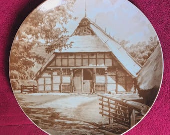 Plato de porcelana de colección, compañía Kaiser