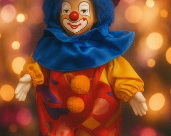 Figura de payaso vintage