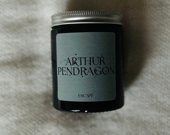 Arthur Pendragon inspired Candle
