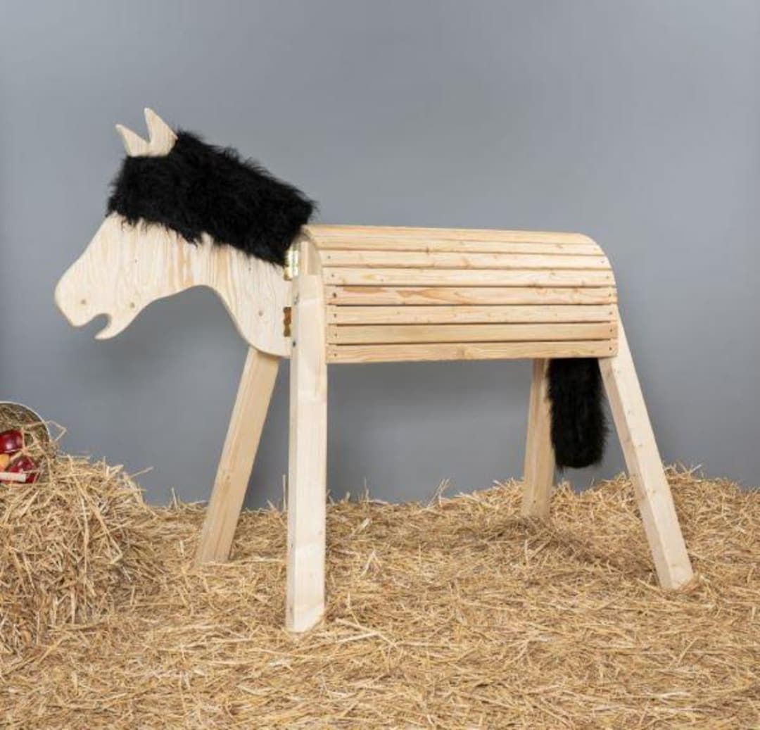 Wooden Horse Mia 100 Cm Seat Height Toy Horse Vaulting Horse