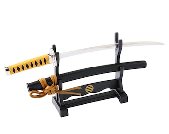 Nikken Samurai Sword Letter Opener, Miniature Japanese Katana, Kondo Isami