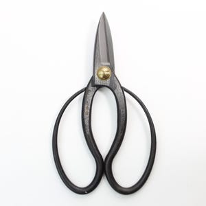 Senkichi Gold Bonsai Okubo Shears – 180mm General Pruning Scissors for Branch Trimming