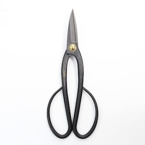 Senkichi Gold Bonsai Long-Handled Shears – 200mm Precision Tool for Detailed Pruning