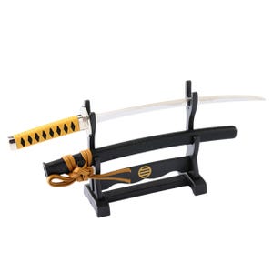 Nikken Samurai Sword Letter Opener, Miniature Japanese Katana, Kondo Isami