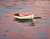 Sunset Rowboat