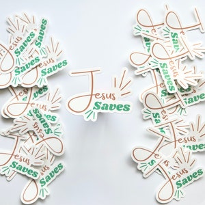 Sticker Jésus sauve