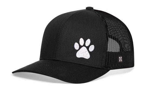 HAKA Paw Print Trucker Hat, Mesh Outdoor Hat for Men & Women  display picture 1