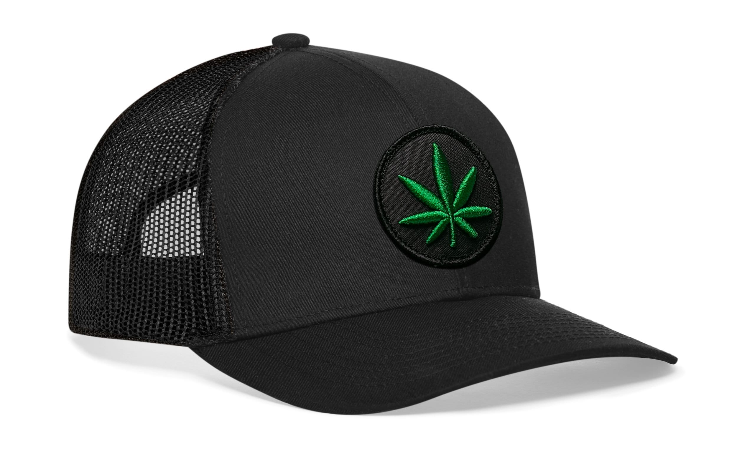 HAKA Marijuana Leaf Hat – Weed Trucker Hat for Men & Women