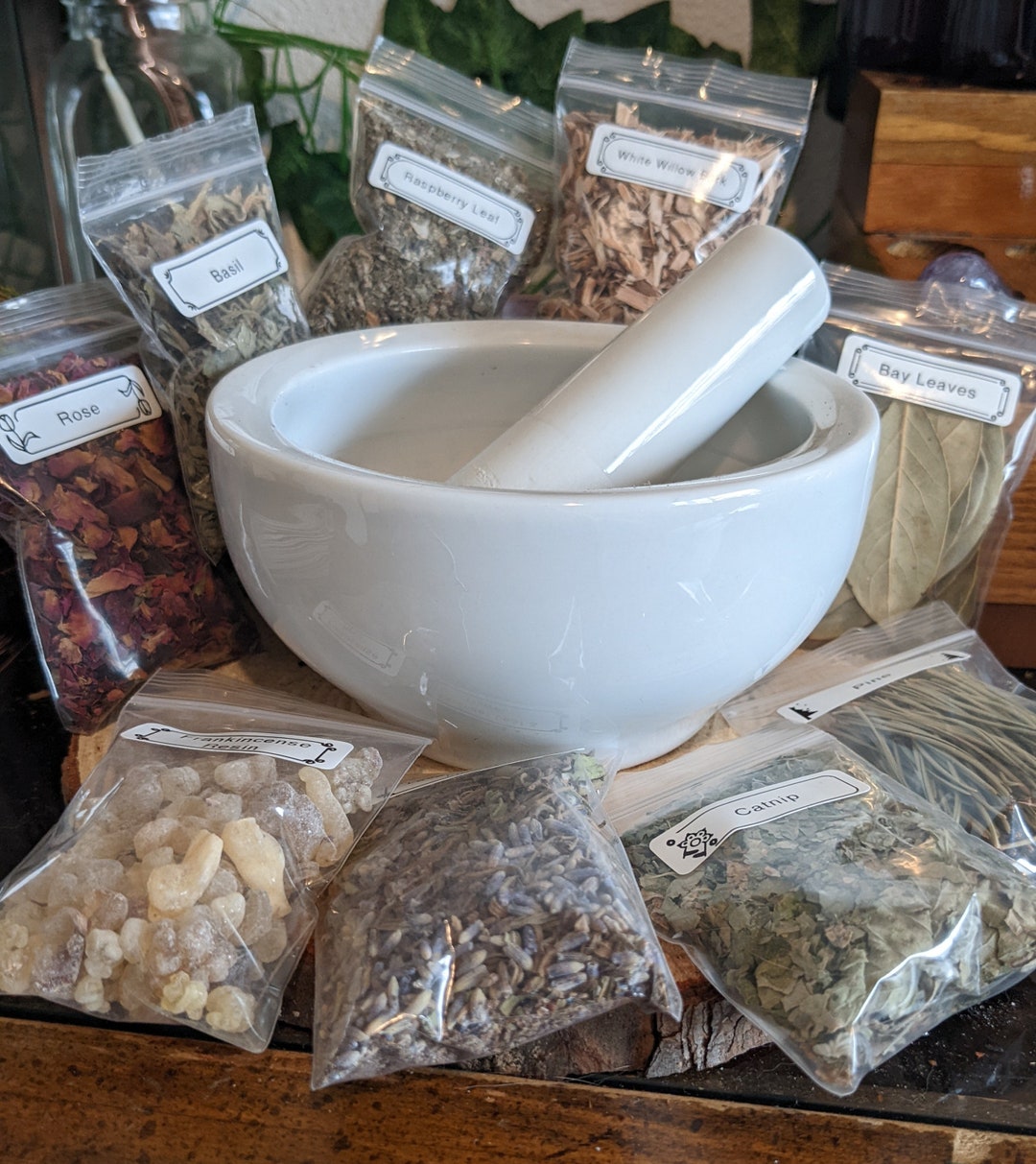 Build Your Own Apothecary Apothecary Herbs Starter Kit Etsy