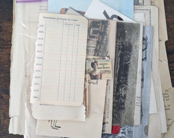 Vintage Ephemera Pack - Timeless Treasures for your Junk Journal and Collage Projects