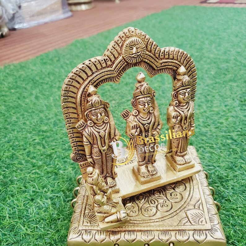 Ram Darbar Brass Statue/idol, Indian Brass Art,brass God Idol,brass