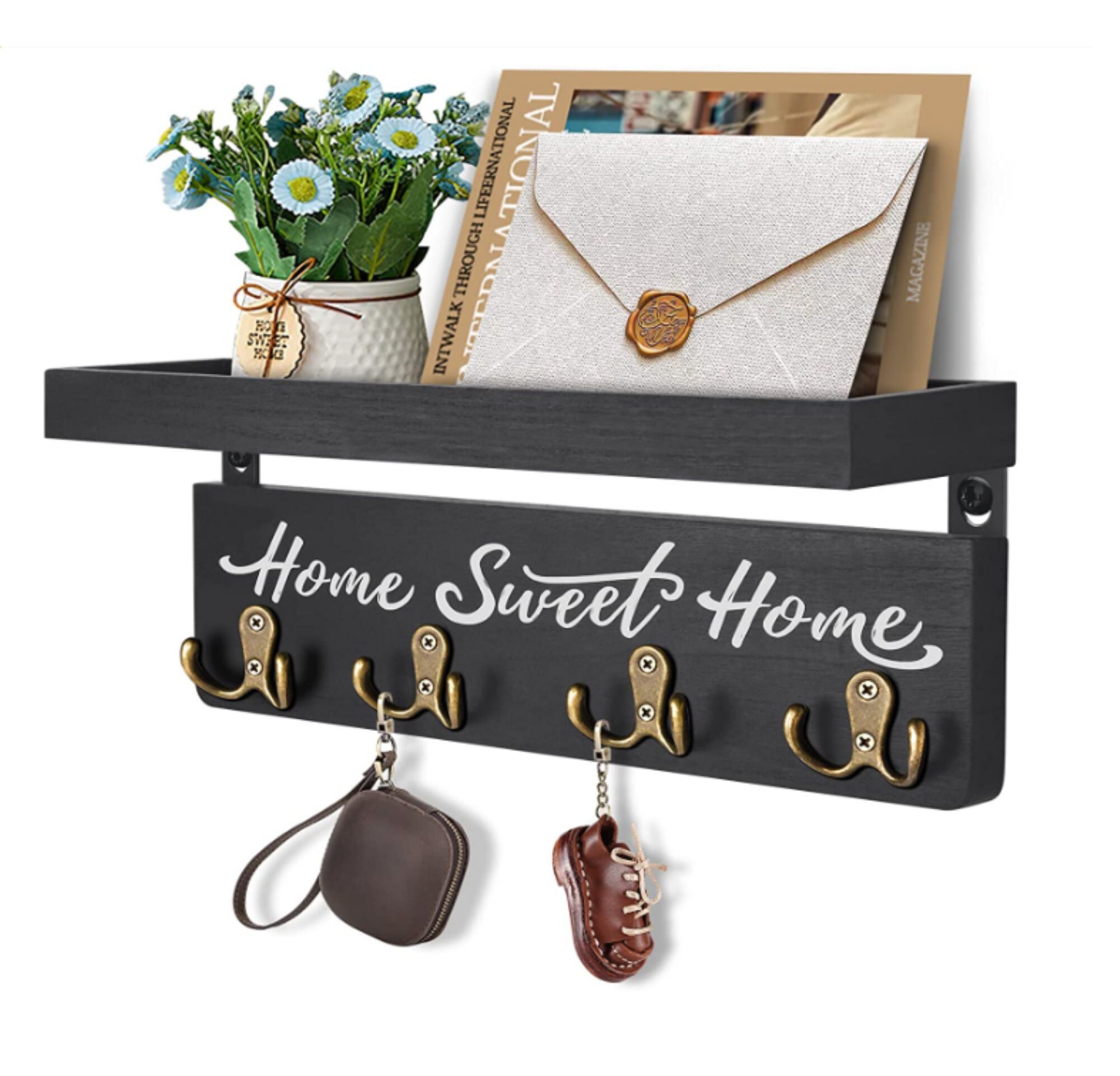 Decorative Key Holder for Wall Elegant Wall Mounted Key Racks Etsy