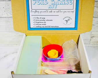 Make Your Own Soap Kit | Melt & Pour Soap Making Kit | Easy Craft | Soap Making | DIY Soap | Melt and Pour your own soap kit | Soap Kit