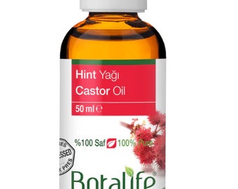 Aceite de Ricino Prensado en Frío – 100% Puro y Natural – Cuidado de la Piel, Cabello y Bienestar Premium