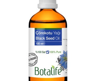 Aceite de semilla negra prensado en frío Botalife