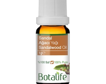 Sandalwood Essential oil - 100% Pure Aromatherapy Grade Essential oil 1g