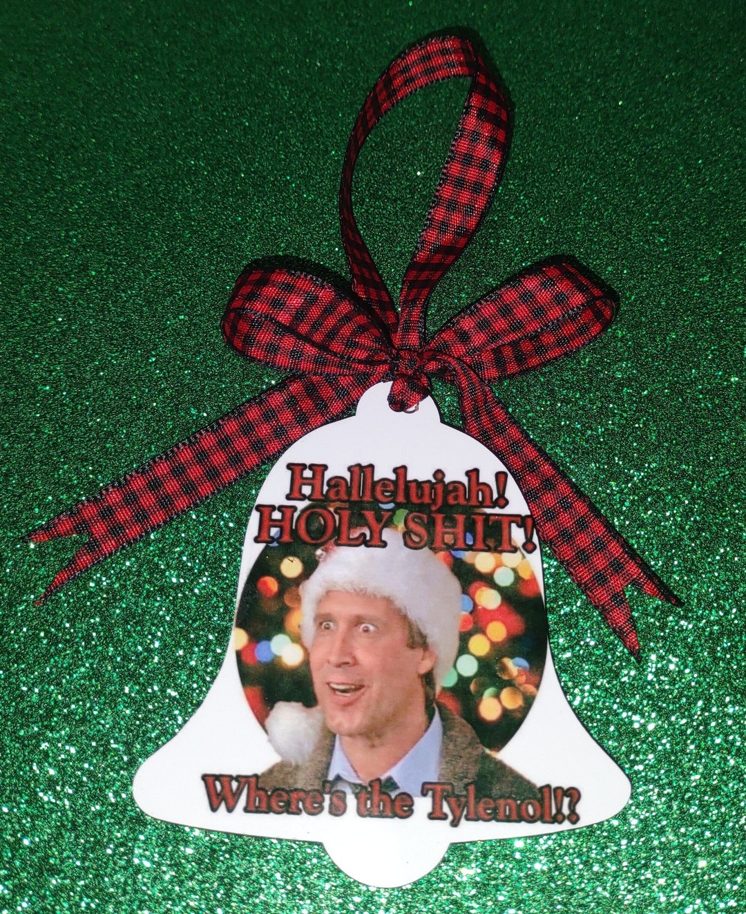 National Lampoon Ornament/ Personalized Ornament/ Sublimated Etsy