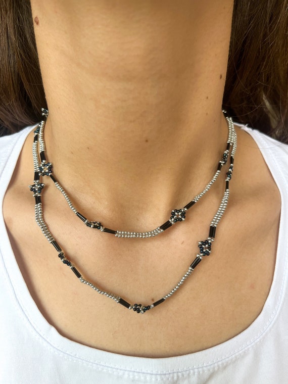 Handmade 2024 beaded necklaces