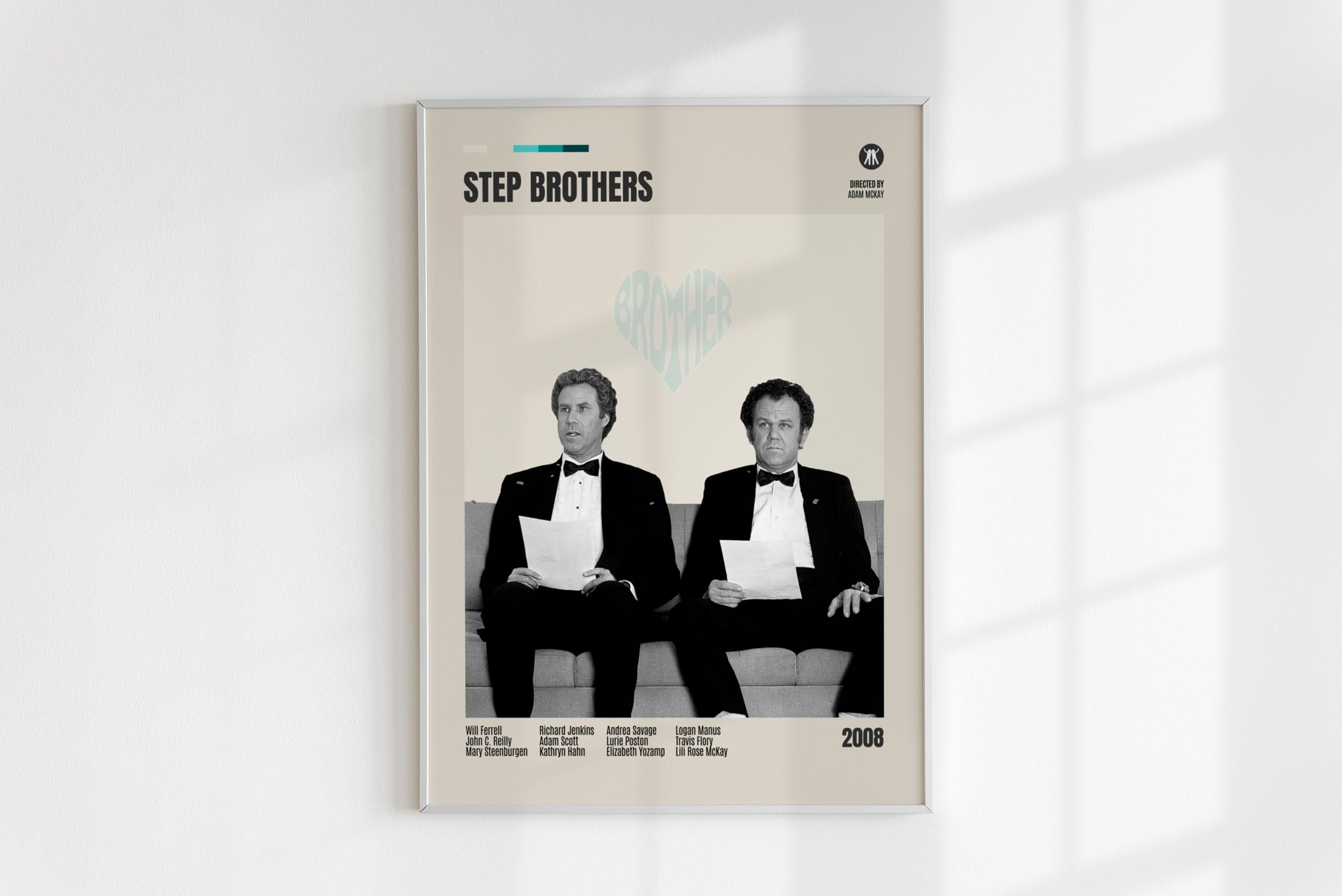 Step Brothers Movie Quotes A3 Wall Art Print Poster Will Ferrell  Illustration Comedy Classic 