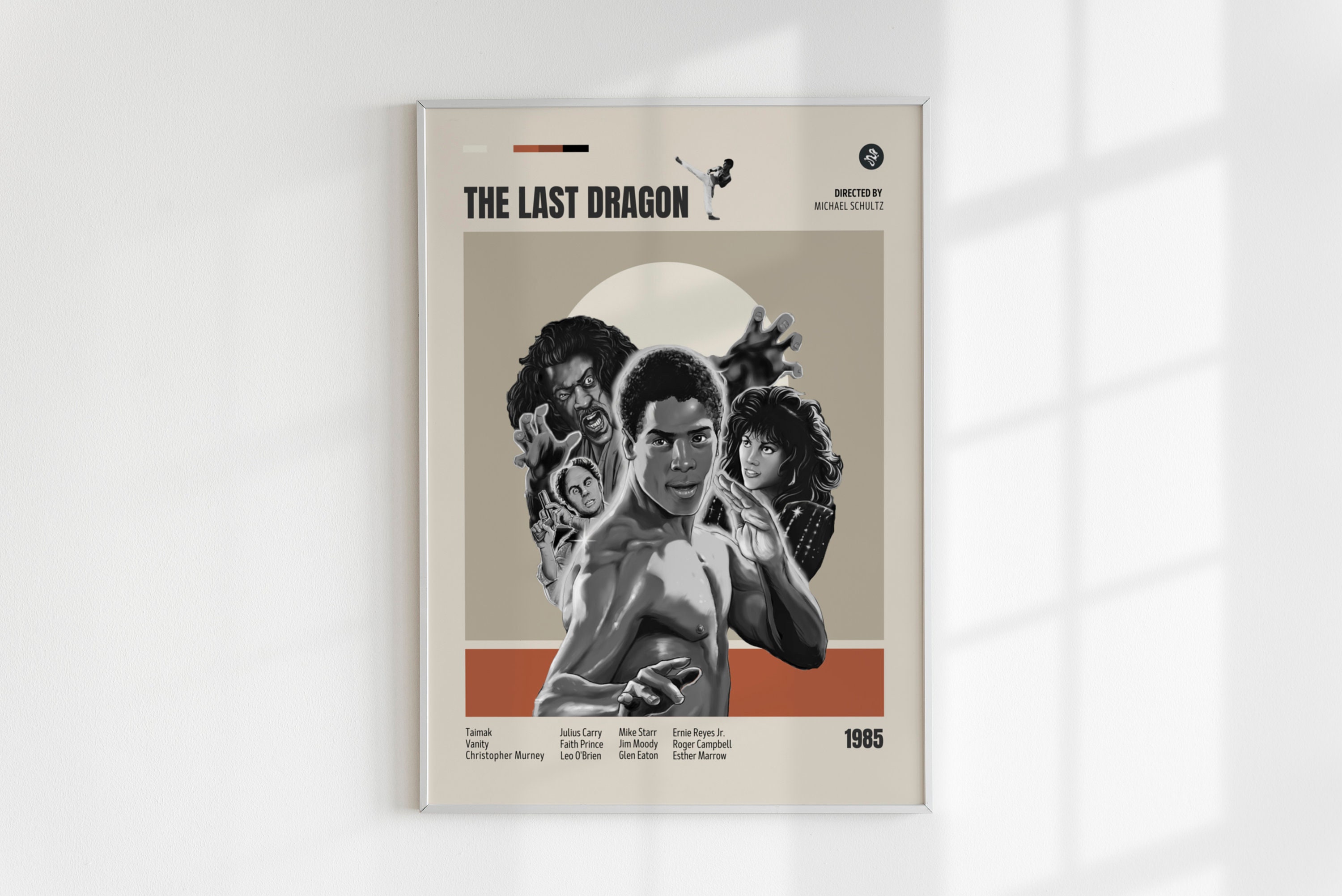 The Last Dragon (1985) Original Argentinean Movie Poster