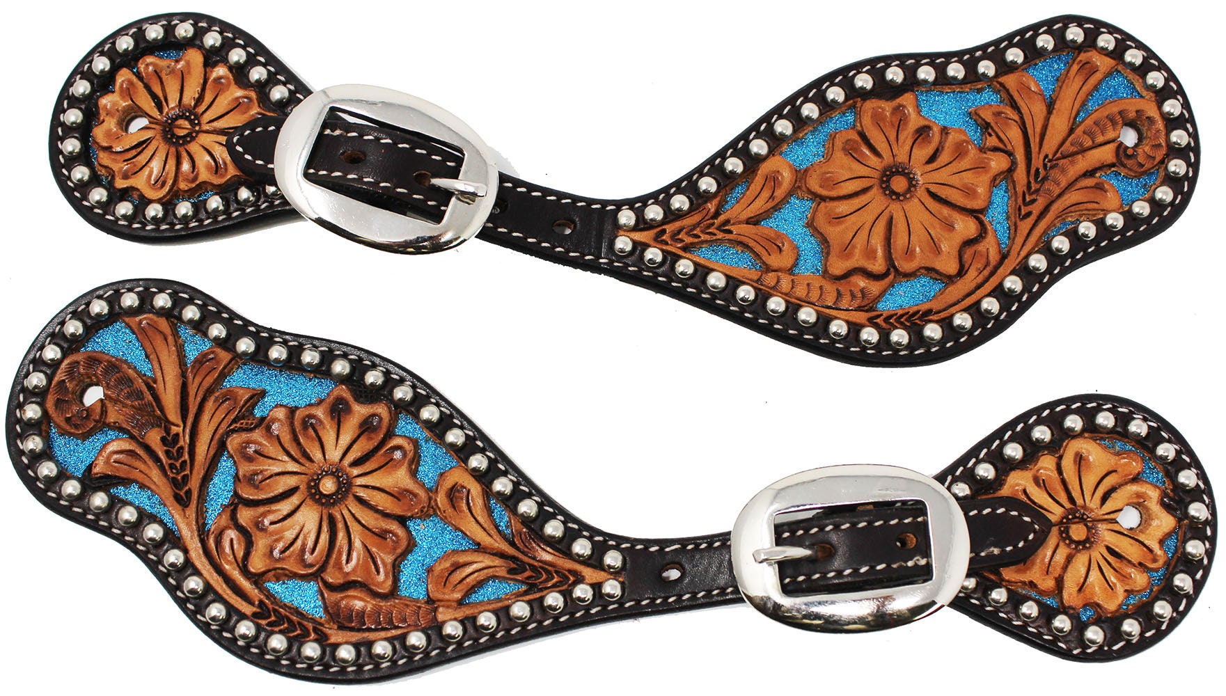 Western Mini Leather Fringe Strap 48