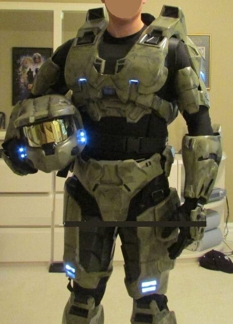 HALO Master Chief Full Body Suit / High Quality 1:1 Scale Full Body Armor  Set Cosplay Prop / Quick Response - Etsy