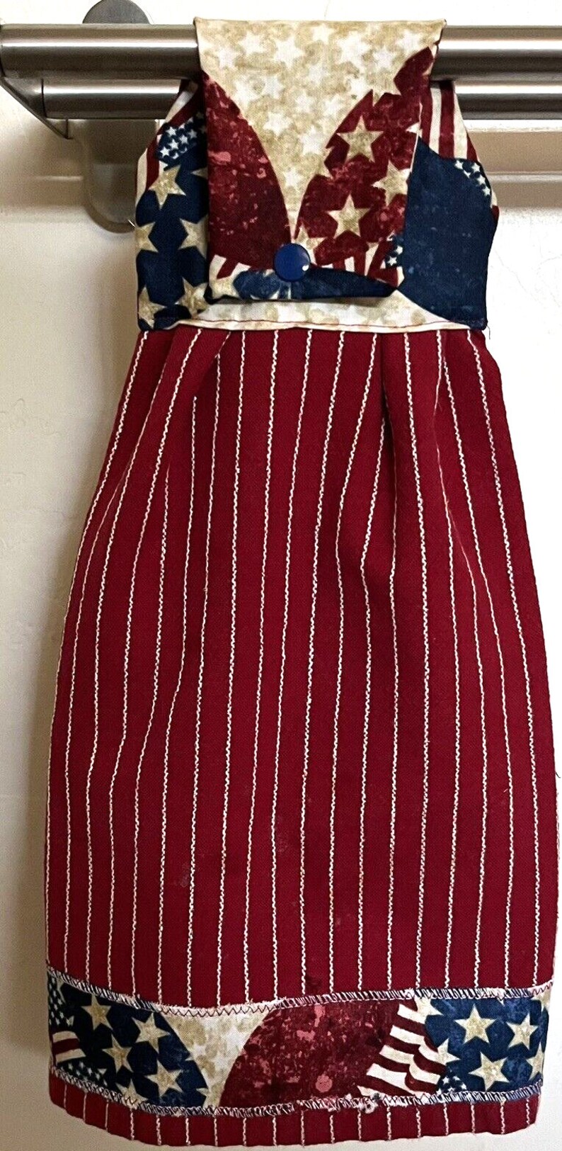 Handmade Tea Towels W/attachable Snap on Loop for Kitchen/bathroom. 100