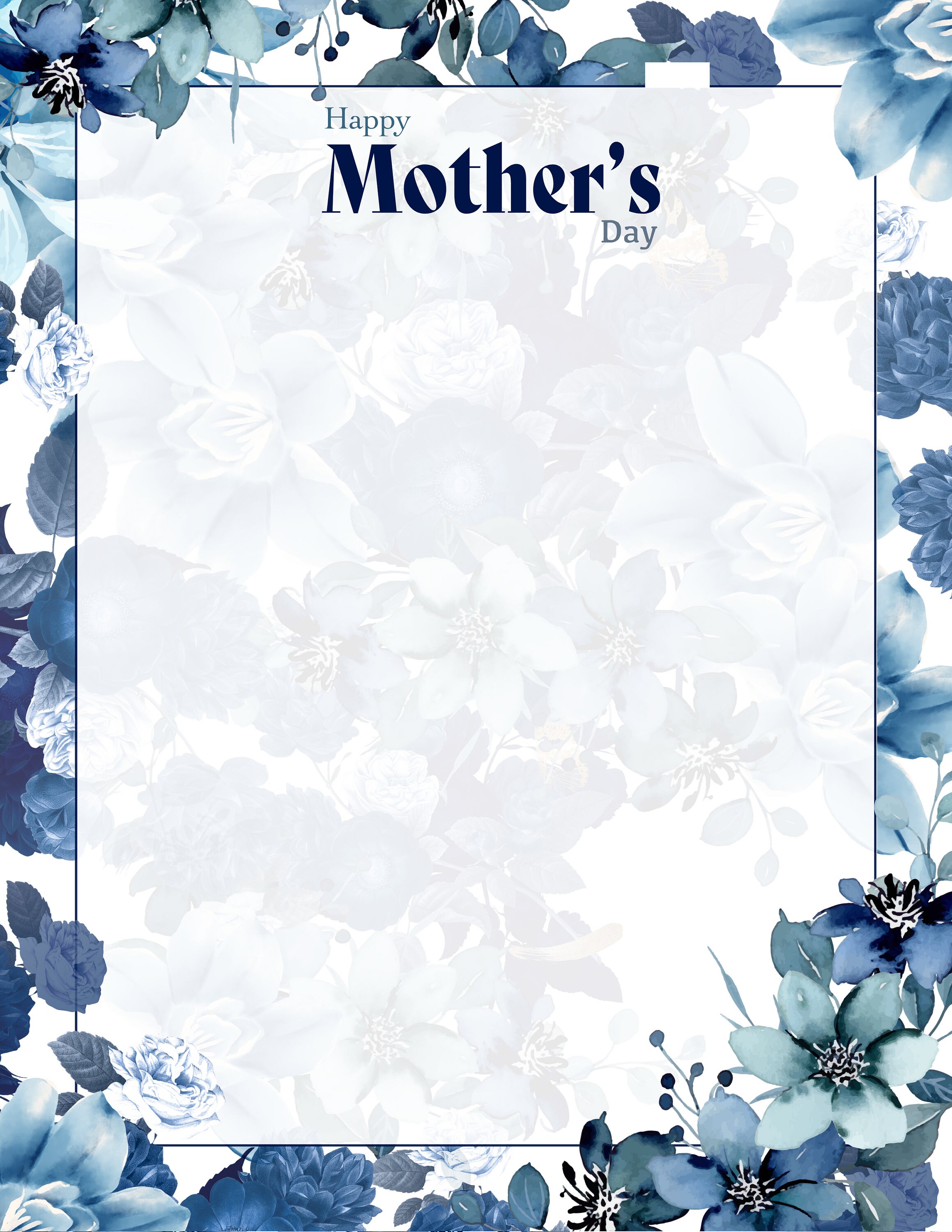 Mother's Day Stationary, Note, Card, Letter, Digital, Downloadable ...