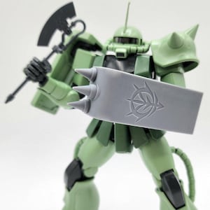 Zeon Knuckle Shield (Resin Accessory Kit - HG, MG Scale)