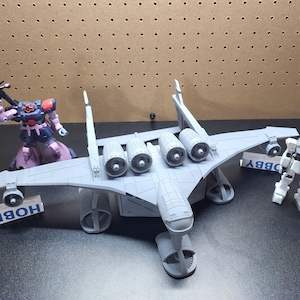 Medea Transport Plane (Resin Model Kit - 1/400, HG Scale)