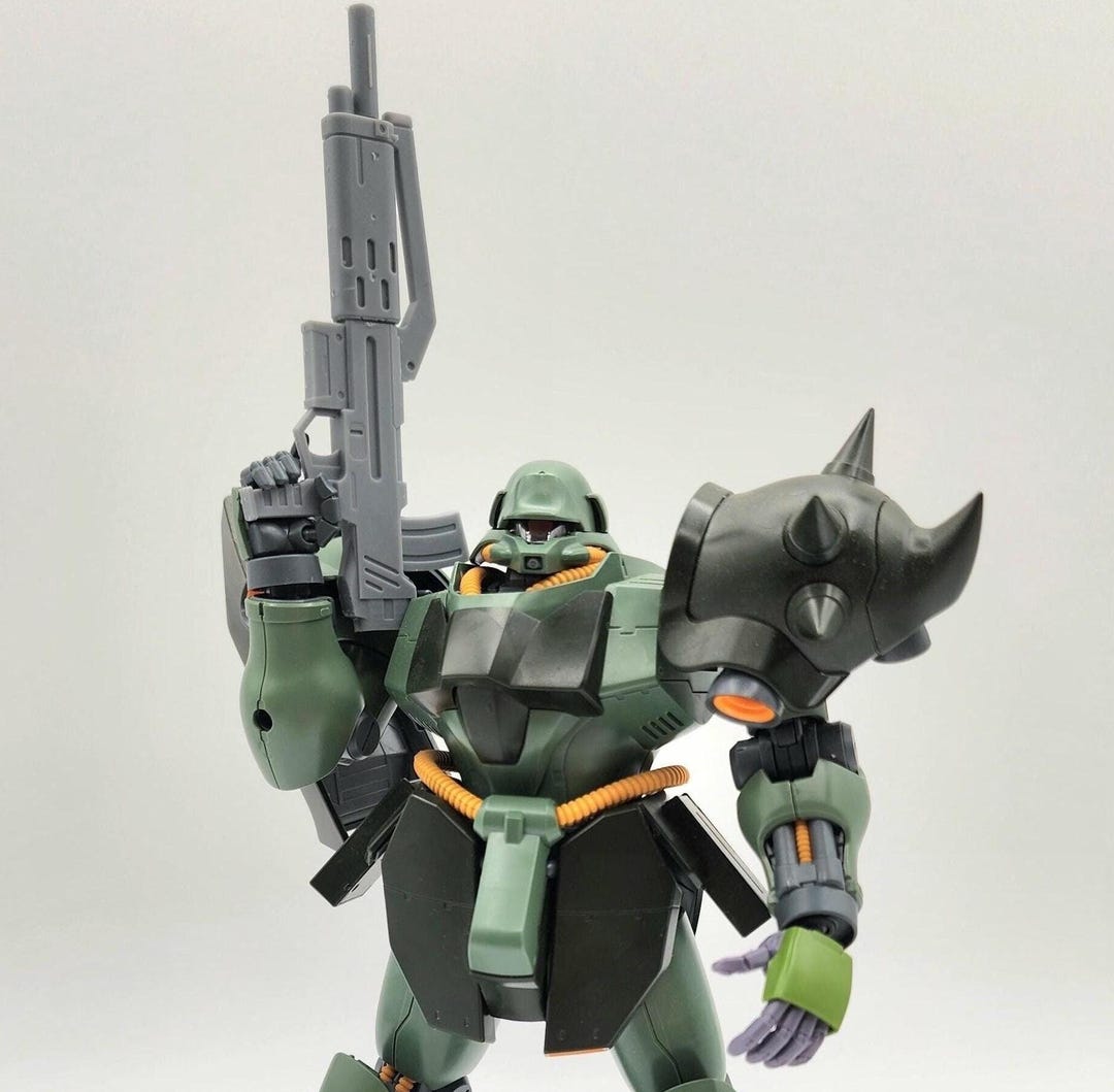Geara Doga Commander Beam Machine Gun (resin Weapon Kit - HG, MG