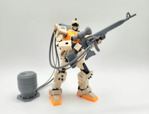 手作りジオラ GM Sniper Beam Rifle and Generator (resin Conversion Kit