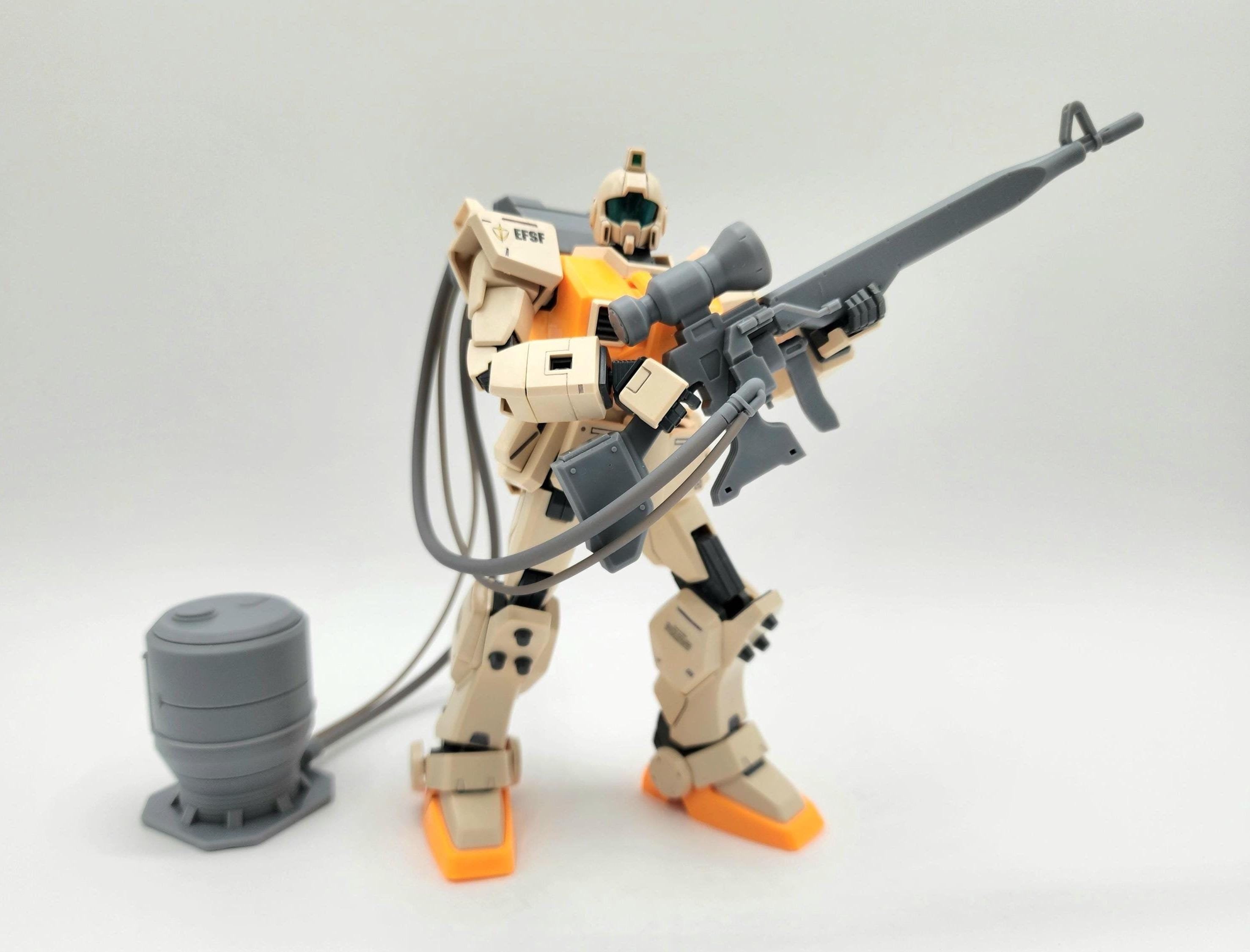 GM Sniper Beam Rifle and Generator (resin Conversion Kit - HG, MG