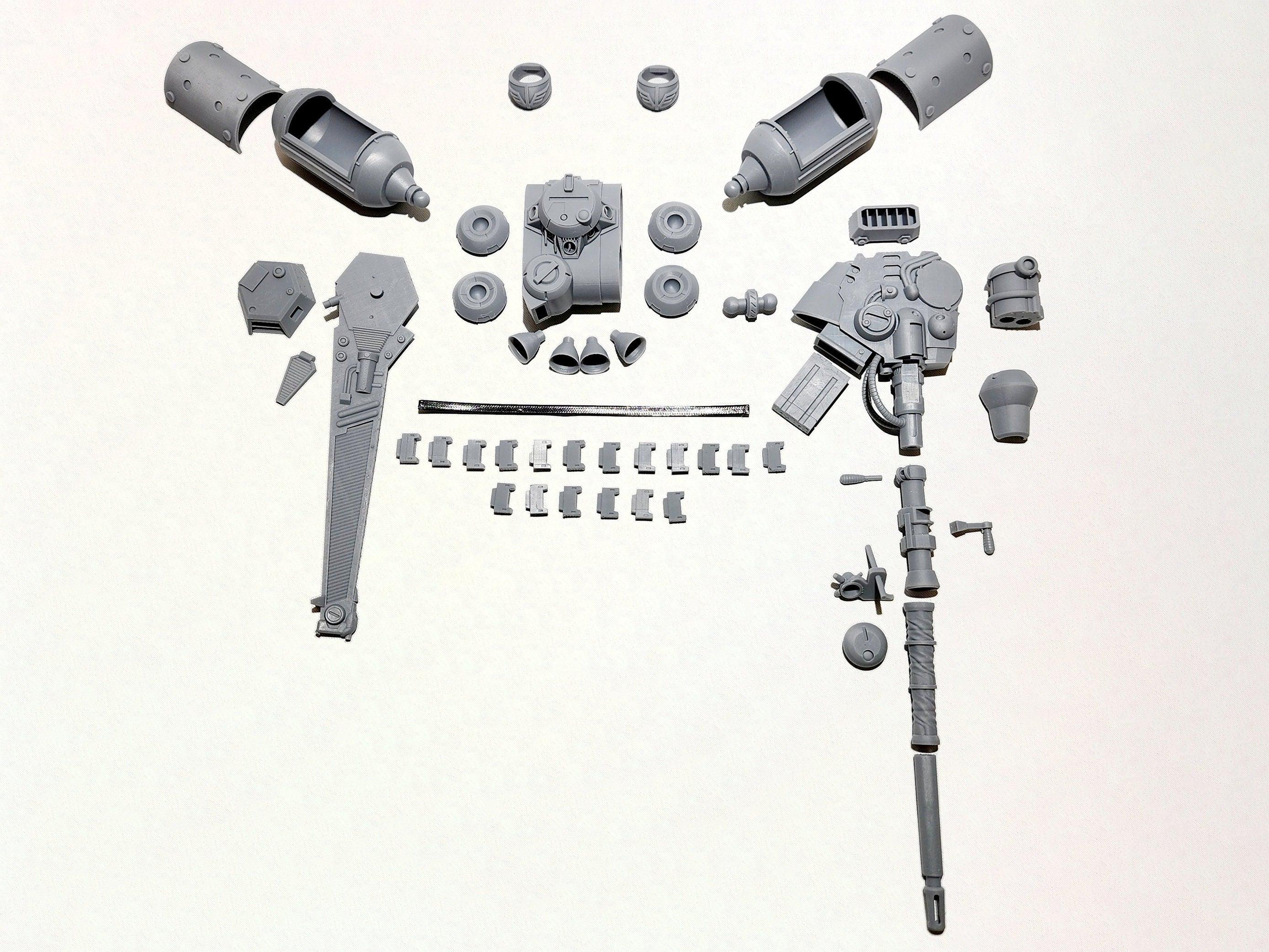 Geara Doga / Zulu Heavy Armament Backpack (resin Conversion Kit