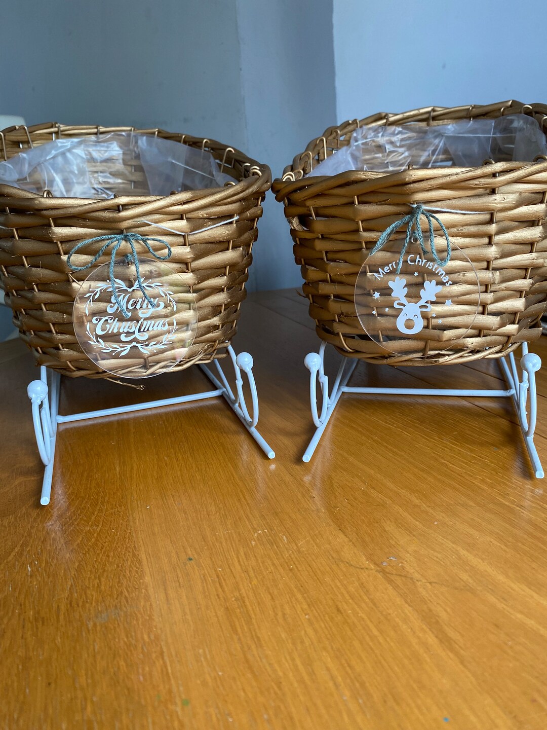 Christmas Hamper Basket Etsy UK