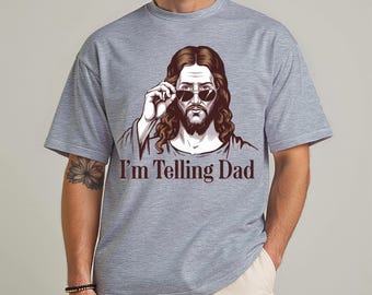 Funny Jesus Graphic Tee: Christian Humor Gift