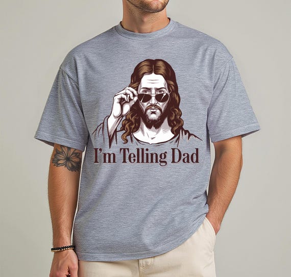 Funny Jesus Graphic Tee: Christian Humor Gift