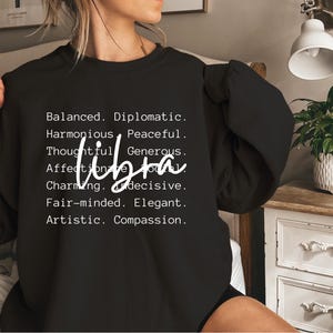 Libra Gifts, Libra Shirt, Libra Sweatshirt, Libra Gift, September Birthday, October Birthday, Libra Gifts Women, Libra Birthday Gift, Libra Shirt Women, Zodiac Sweatshirt, Astrology Sweatshirt, Libra Women Gifts, Birth Year Shirt