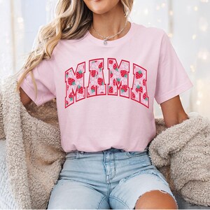 Strawberry Mama Shirt - Cute Fruit Graphic Tee image 6