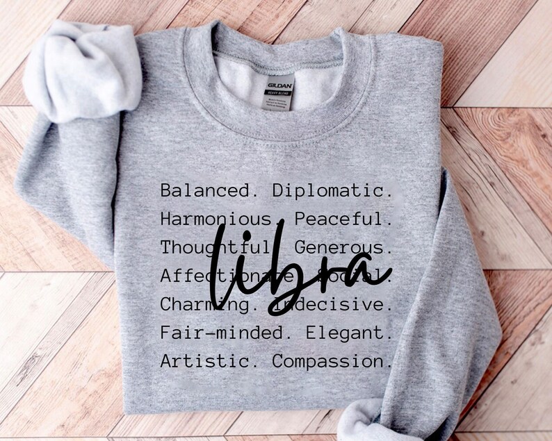Libra Gifts, Libra Shirt, Libra Sweatshirt, Libra Gift, September Birthday, October Birthday, Libra Gifts Women, Libra Birthday Gift, Libra Shirt Women, Zodiac Sweatshirt, Astrology Sweatshirt, Libra Women Gifts, Birth Year Shirt