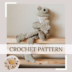 Fable The Frog Pattern | Crochet Pattern |Digital Download | PDF