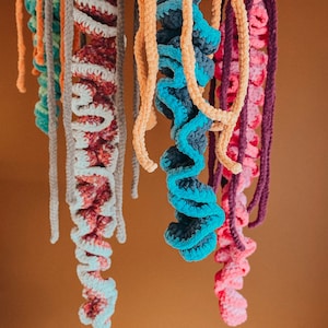 BUNDLE Jazzy, motif méduse Patron au crochet Téléchargement numérique PDF image 2