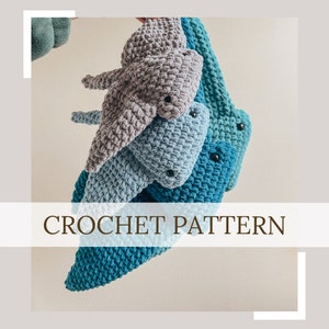 BUNDLE - Stevie The Stingray Pattern | Crochet Pattern |Digital Download | PDF
