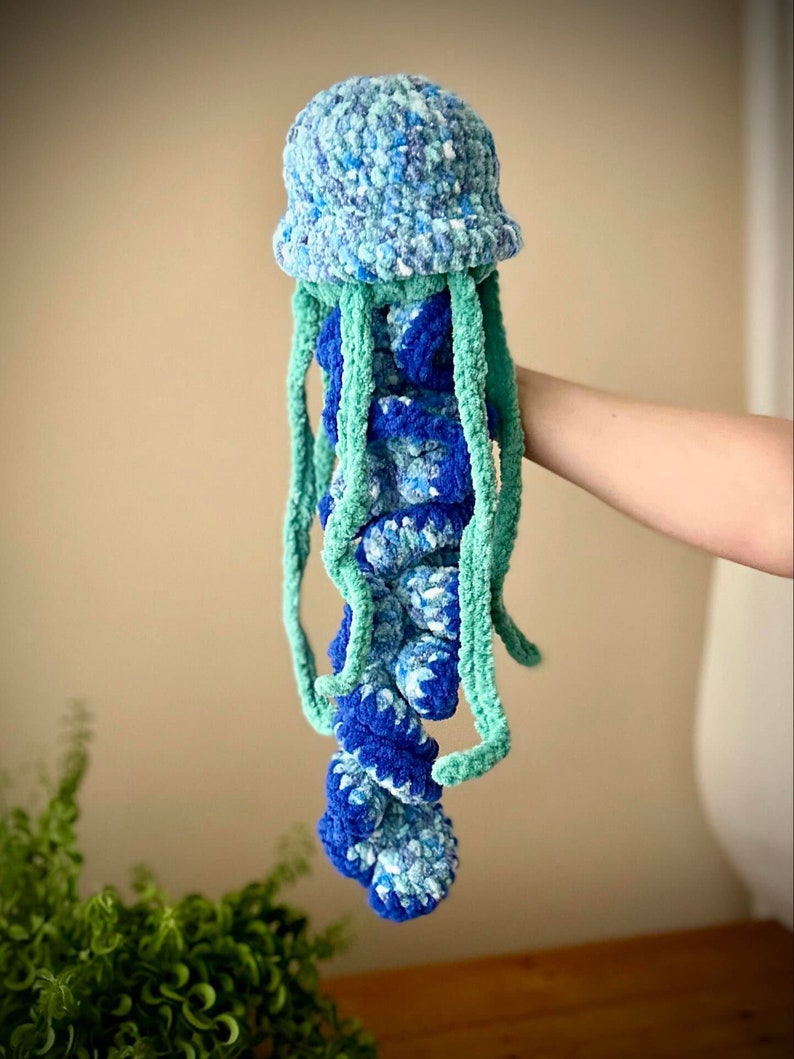 MINI Jazzy The Jellyfish Pattern Crochet Pattern Digital Download PDF image 6