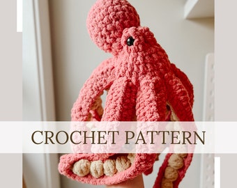 MINI Anchor The Octopus Pattern | Crochet Pattern |Digital Download | PDF